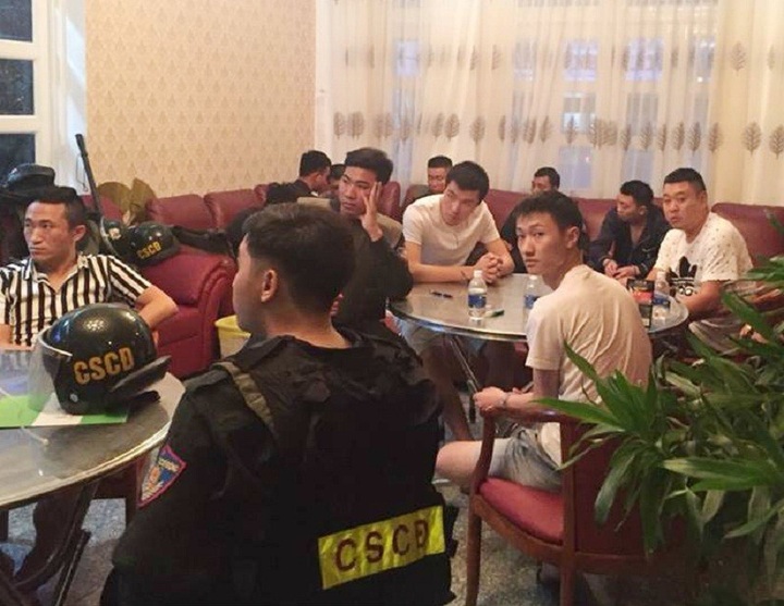 22 Chinese detained for allegedly organising gambling in Vung Tau - 1