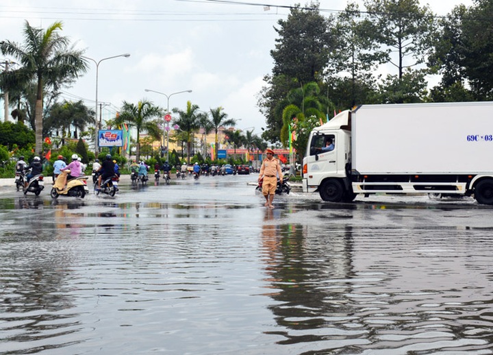 Pabuk floods Ca Mau City - 3 Pabuk floods Ca Mau City - 3