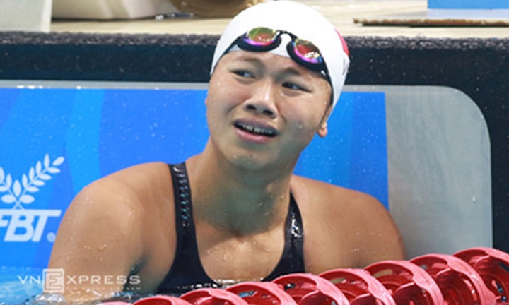 Anh Vien fails in breaststroke and freestyle stroke at world event - 1