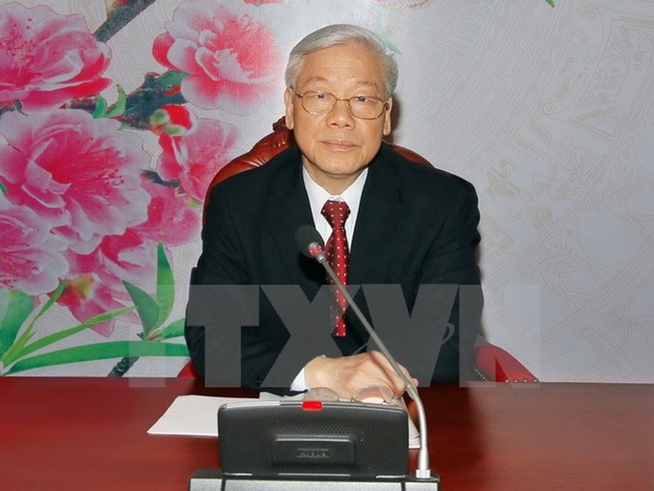 Vietnamese, Chinese party leaders conduct phone talks - 1