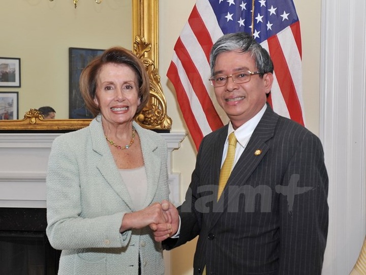 US Congresswoman meets Ambassador ahead of Vietnam visit - 1