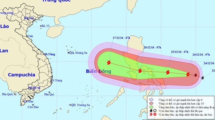Nock-ten typhoon intensifies, spins towards East Sea - 1