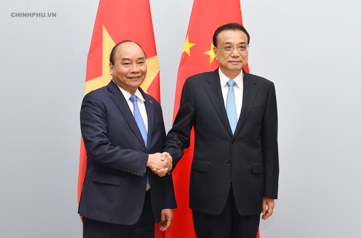 PM Phuc meets Chinese, Norwegian counterparts in Brussels - 1
