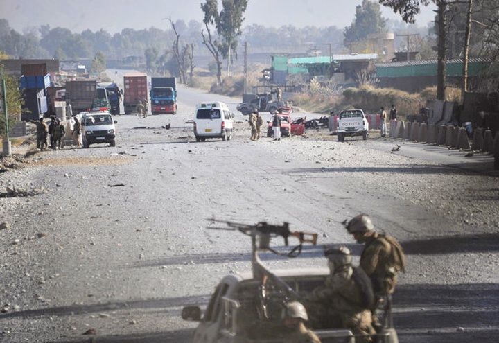 US-Afghan base attacked in eastern Afghanistan - 1