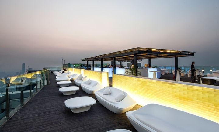 Skyline views from Hanoi coffee shops - 5