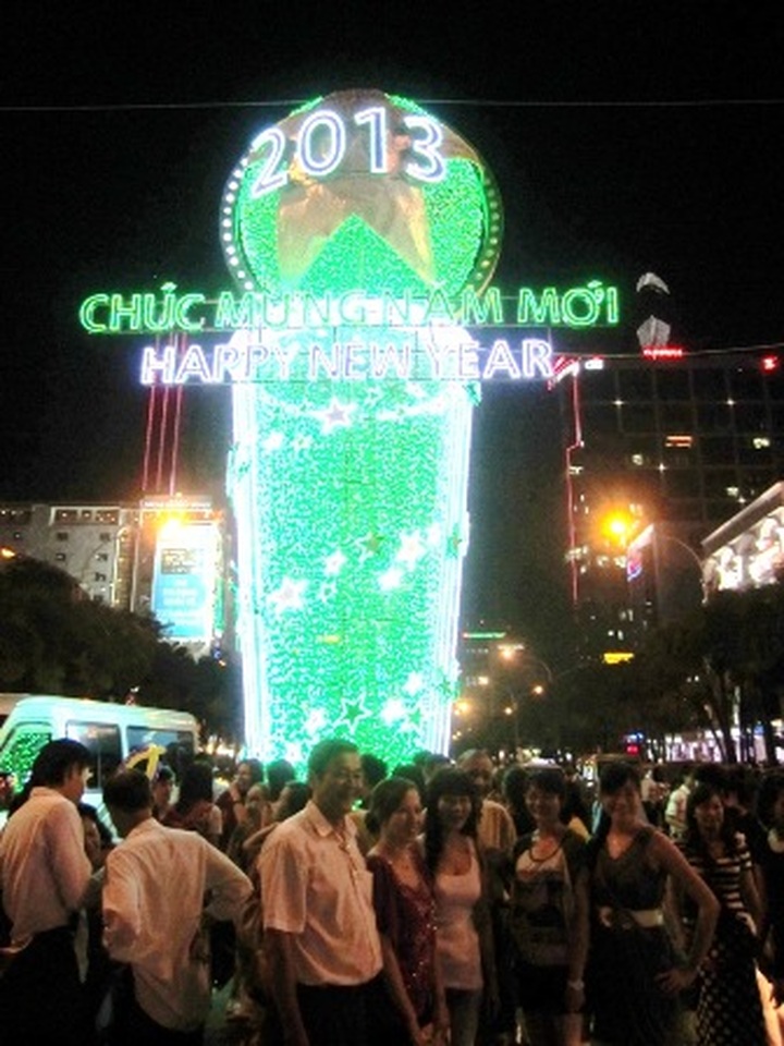 HCM City shines bright to welcome New Year - 8