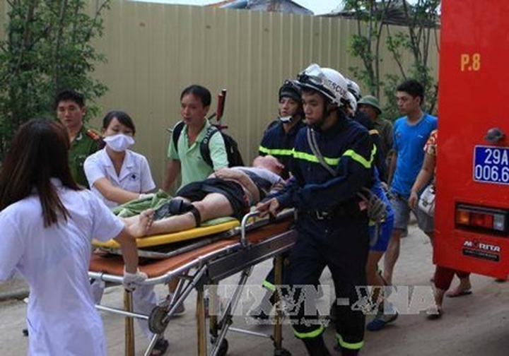 Fire occurs in Linh Dam residential quarter - 2