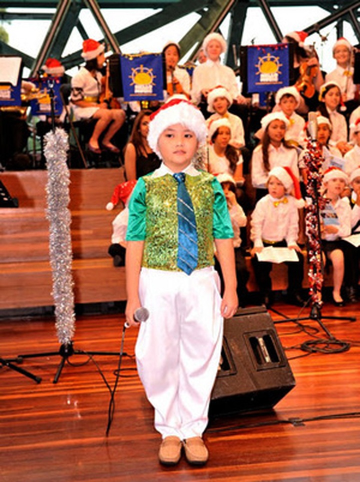 Boy singer boasts talent in international television channels - 1