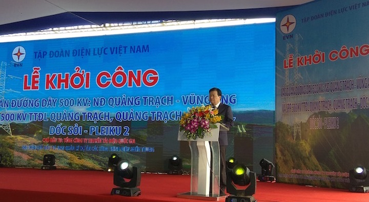 Work starts on power transmission projects worth roughly VND12 trillion - 1