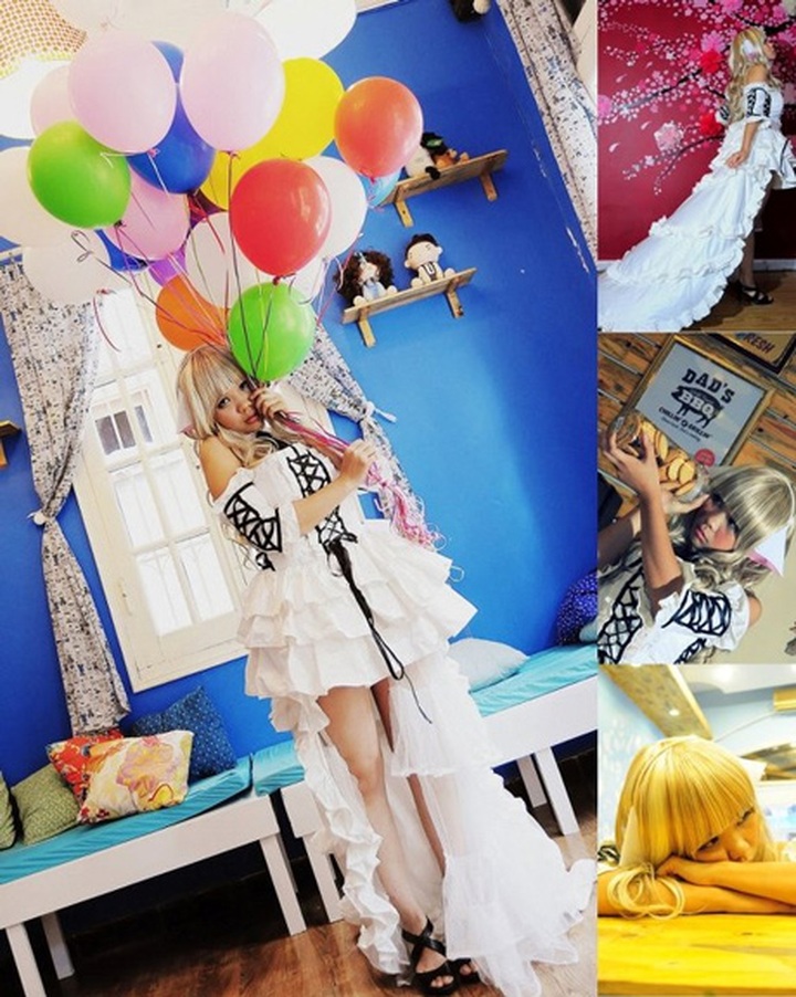 Hanoians prepare for cosplay contest - 5 Hanoians prepare for cosplay contest - 5