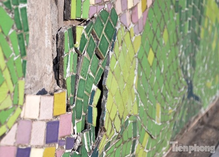 Hanoi record-breaking mosaic seriously deteriorating - 3