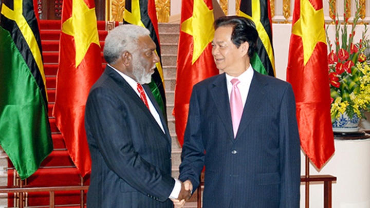 Vanuatu PM desires closer bonds with Vietnam - 1