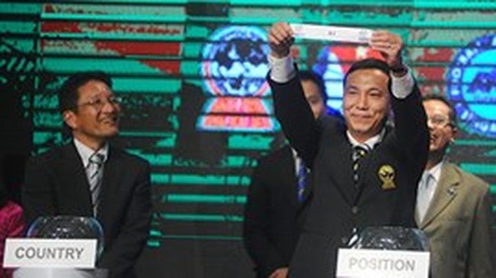 2014 AFF Suzuki Cup draw held - 1 2014 AFF Suzuki Cup draw held - 1