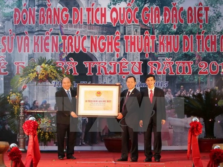 Thanh Hoa: Ba Trieu relic site receives national honour - 1 Thanh Hoa: Ba Trieu relic site receives national honour - 1