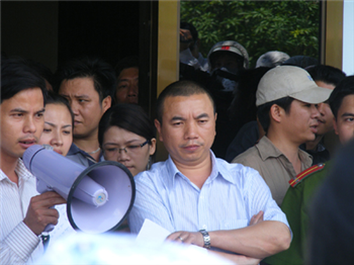 Nghe An workers strike - 2