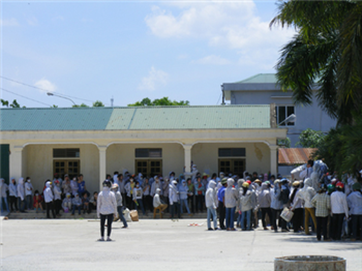Nghe An workers strike - 4