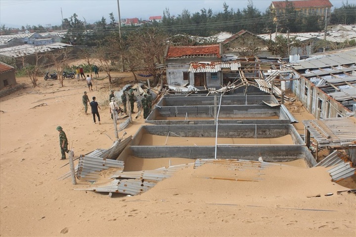 Phu Yen seeks post-storm financial support - 1