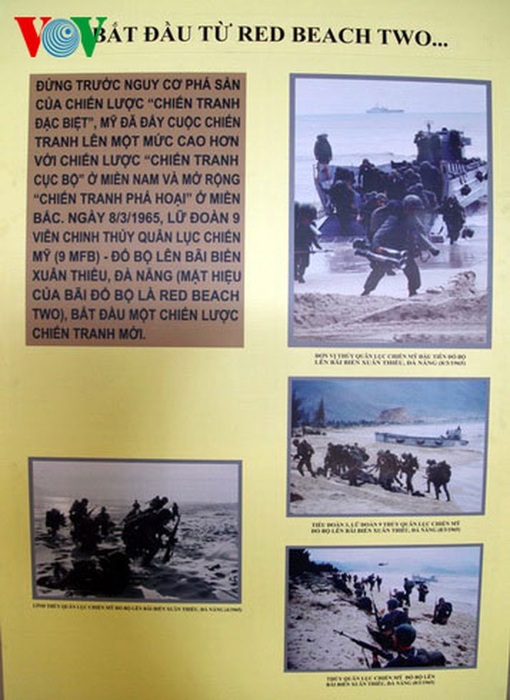 Exhibition on US troops landing in Danang - 4