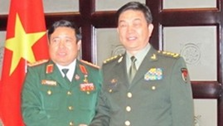 Vietnamese Defence Minister meets Chinese counterpart - 1