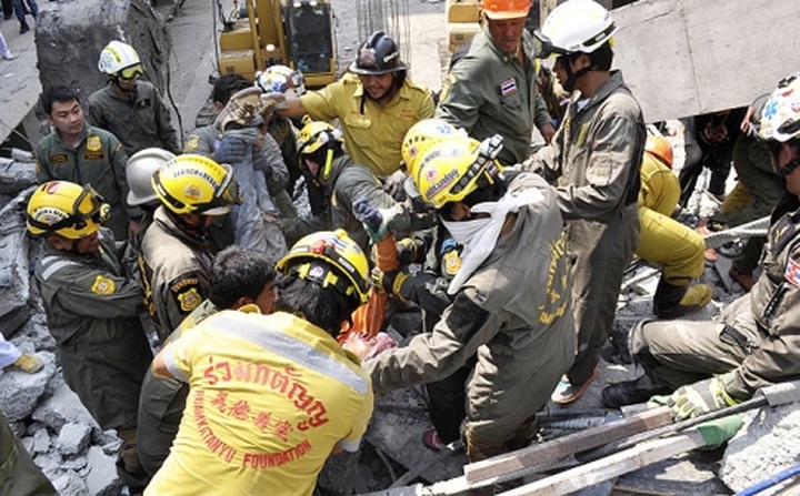 11 workers dead, 18 injured in Thai building collapse: police - 1 11 workers dead, 18 injured in Thai building collapse: police - 1