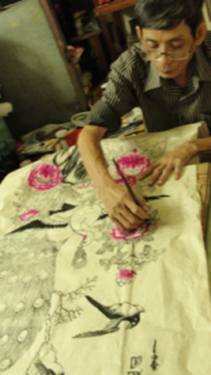 Hang Trong Painting, last of a fading breed - 1