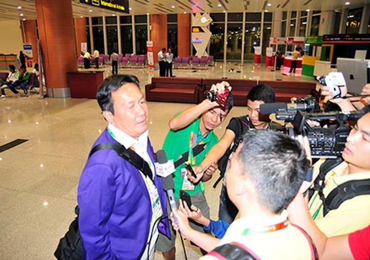 Vietnamese athletes arrive in Myanmar for SEA Games - 2 Vietnamese athletes arrive in Myanmar for SEA Games - 2