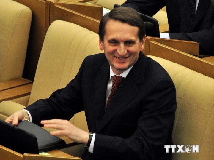 Russia’s State Duma Chairman to visit Vietnam - 1 Russia’s State Duma Chairman to visit Vietnam - 1