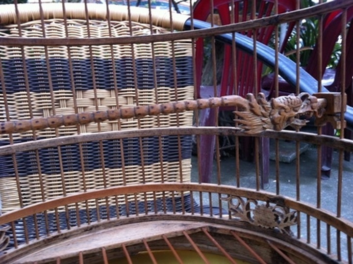 Ornate bird cages from Sapa - 3