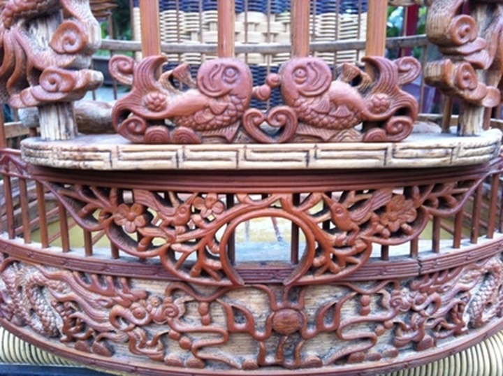 Ornate bird cages from Sapa - 2