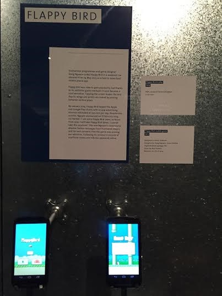 Flappy Bird introduced at Victoria & Albert Museum - 1