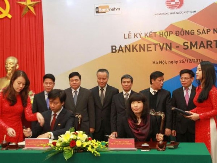 Banknetvn and Smartlink officially merged - 1 Banknetvn and Smartlink officially merged - 1