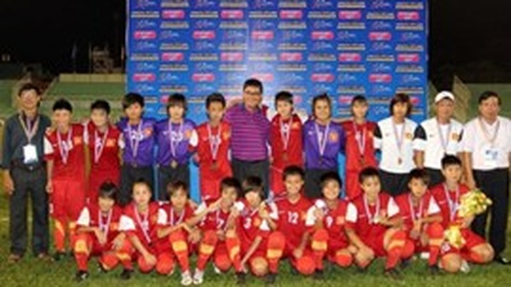 U14 Vietnam wins Asian Football Champs for SEA region - 1