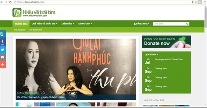 Charity to use web donation page - 1 Charity to use web donation page - 1