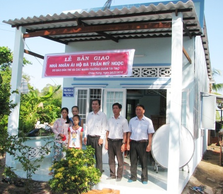 Charity house built for family in Bac Lieu - 1