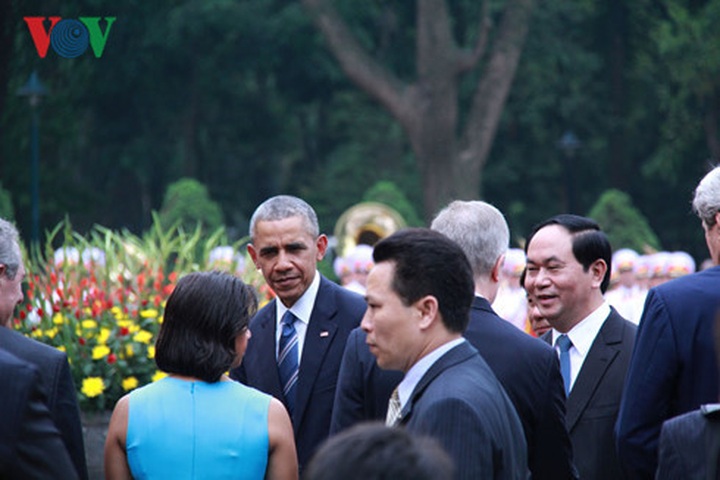 Grand welcome ceremony for President Obama - 2