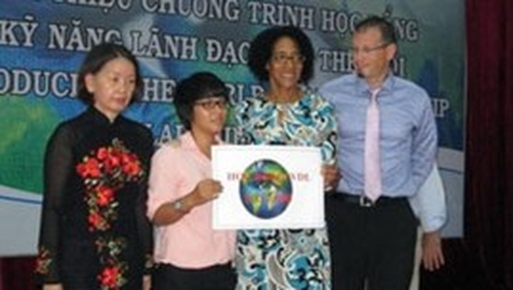 First deaf student studies leadership skills - 1