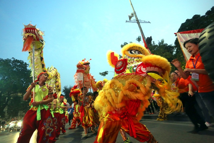 Hanoi Party Congress concludes with dragon dances - 5 Hanoi Party Congress concludes with dragon dances - 5