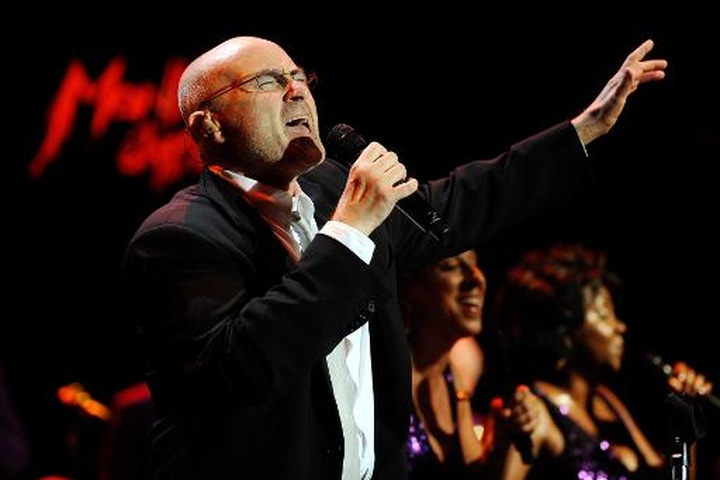 Phil Collins working with British songstress Adele - 1