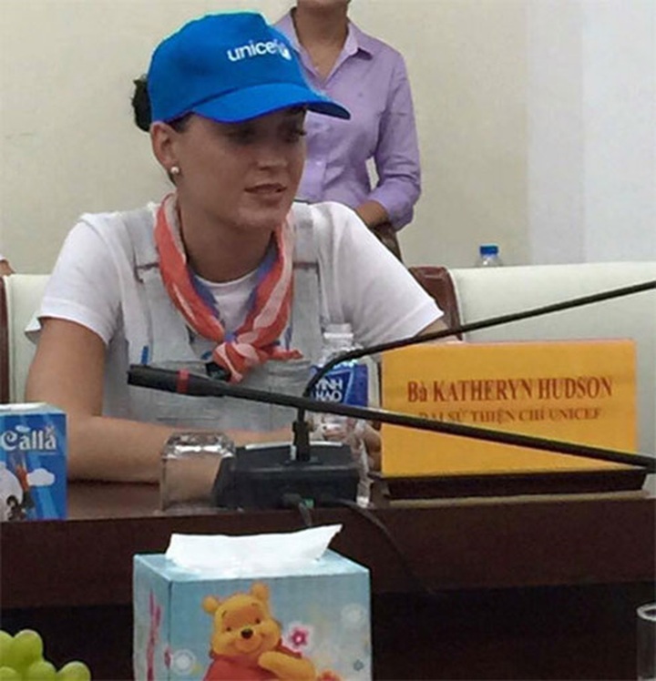 US pop star Katy Perry teams up with UNICEF in Vietnam - 1