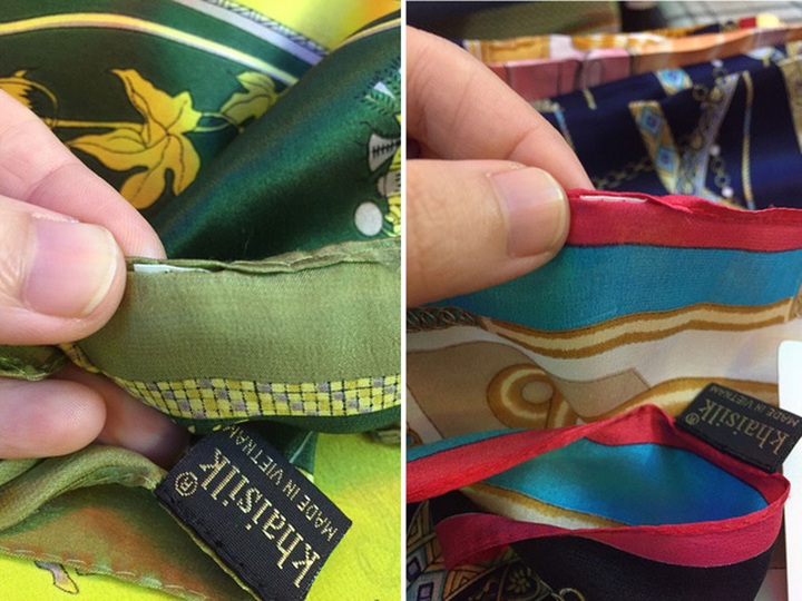 Khaisilk passes off Chinese silk scarves as domestic products - 1 Khaisilk passes off Chinese silk scarves as domestic products - 1