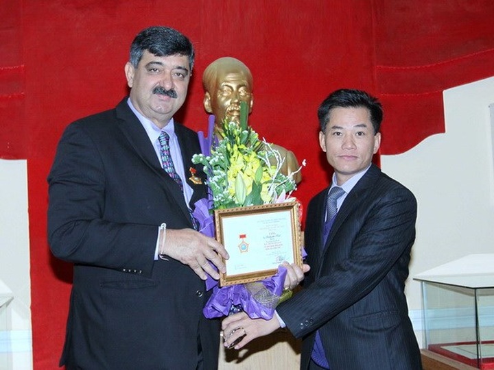 Honouring President of SOS Children Villages International - 1