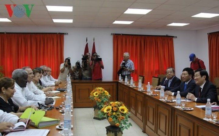 Vietnam resolved to deepen ties with Cuba: State President - 2 Vietnam resolved to deepen ties with Cuba: State President - 2