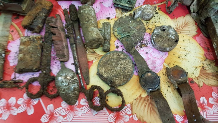 Soldier remains found in Dong Nai garden - 1