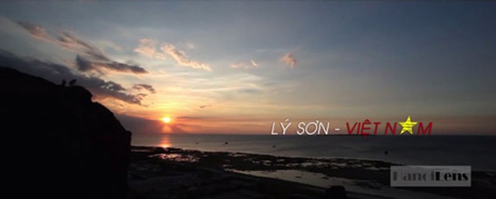 Young people's Ly Son Island clip attracts internet surfers - 1
