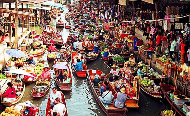 Cai Rang among world’s six busiest floating markets - 5 Cai Rang among world’s six busiest floating markets - 5