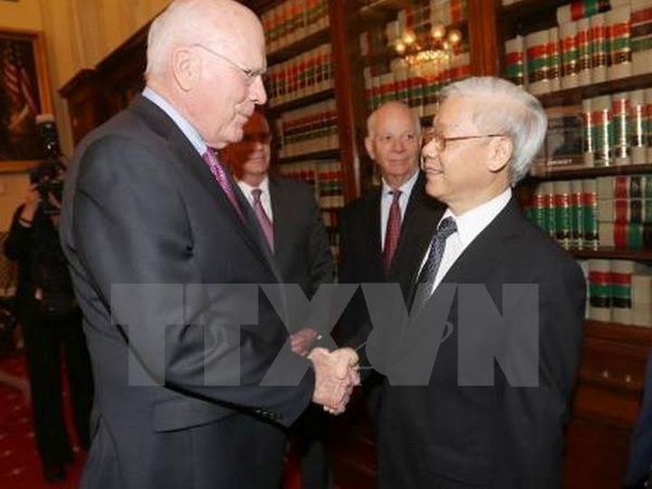 Party leader meets US lawmakers - 1