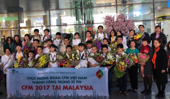 Vietnam tally up 3 golds at Challenge for Future Mathematicians - 1