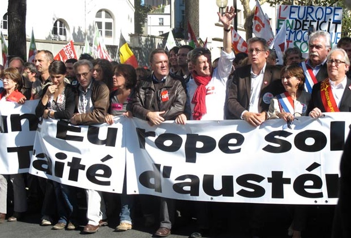 Thousands march in Paris against 'austerity' - 1
