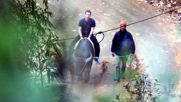 Facebook CEO enjoys riding buffalo in Sapa - 1 Facebook CEO enjoys riding buffalo in Sapa - 1