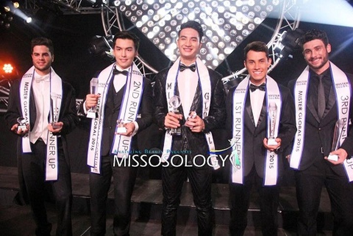 Vietnamese winner at Mister Global 2015 faces fine at home - 1